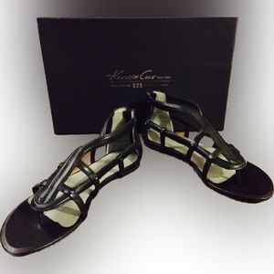 Kenneth Cole Black Sandals